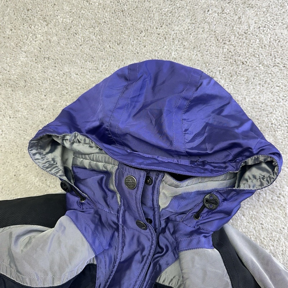 Vintage 80s 90s Womens One Piece Gore-Tex Ski Suit Blue Purple Size Large - Picture 3 of 13